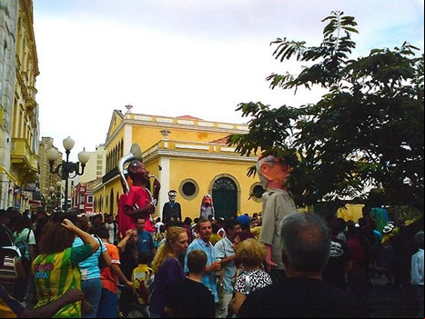 Carnaval en las calles de Florianópolis 
