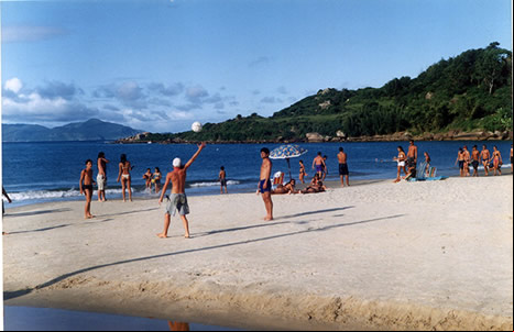 Playa en Pinheira (Santa Catarina)